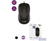 CBR Optical Mouse CM131 Black  (RTL) USB 3but+Roll
