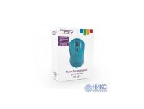 CBR Wireless Optical Mouse CM 522 Blue (RTL) USB 6but+Roll, беспроводная