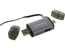 Orico 3CR61-GY  USB3.0 SD/microSD Card Reader/Writer