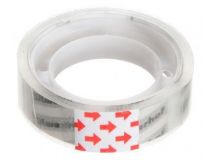 Клейкая лента канцелярская Silwerhof 481054 прозрачная шир.12мм дл.33м 35мкр полипропилен спайка