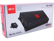 37608 Усилитель автомобильный ACV LX-4.130 четырехканальный