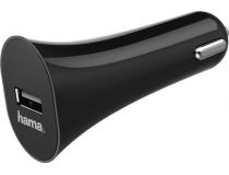 Автомобильное зар./устр. Hama H-173756 1A универсальное черный (00173756)