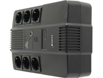 UPS Бастион SKAT-UPS 800 AI 6 евро розеток, USB, защита телефонной линии/RJ45, USB для зарядки