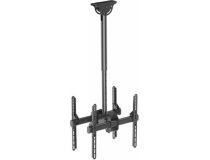 10177 Кронштейн для телевизора Arm Media LCD-1850 черный 26 -65 макс.90кг потолочный поворот и наклон