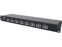 OSNOVO SP-IP8/1000PR 1U устройство грозозащиты для ЛВС на 8 портов (скорость до 1000 Мб/с)