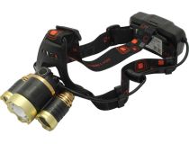 Фонарь Ultraflash E1333 (налобный, 3 светодиода, 2/1x18650)