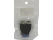 Espada Ei20U32 Переходник 20pin - 2xUSB3.0 (горизонтальное расположение портов)