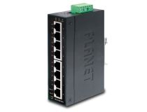 PLANET IGS-801M IP30 Slim type 8-Port Industrial Manageable Gigabit Ethernet Switch (-40 to 75 degree C)