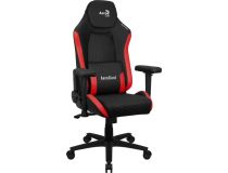 Aerocool CROWN Leatherette Black Red  Кресло игровое