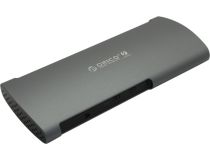 Orico TB3-S1-GY 2xUSB3.1+USB3.0+USB-C+DisplayPort+LAN+SD Card Reader, подкл. Thunderbolt 3