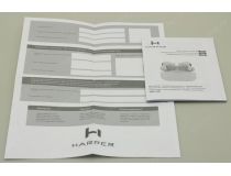 Наушники с микрофоном HARPER HB-106 White (Bluetooth5.0, с регулятором громкости)