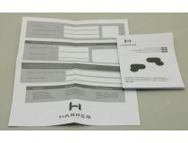 Наушники с микрофоном HARPER HB-104 Black (Bluetooth5.0, с регулятором громкости)