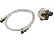 Patch Cord SFTP кат.7 1м, серый