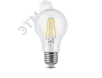GAUSS 102802106 Лампа светодиодная LED 6 Вт 600 Лм 2700К теплая Е27 А60 Filament Gauss (102802106)