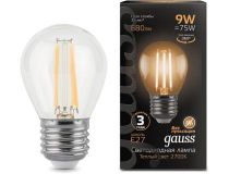 Gauss 105802109 (E27, 680 люмен, 2700К, 9Вт, 150-265В)