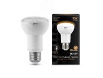 GAUSS 106002109 Лампа светодиодная LED 9 Вт 660 Лм 3000К теплая Е27 R63 Black Gauss (106002109)