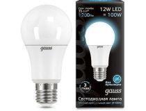 Gauss 102502212 (E27, 1200 люмен, 4100К, 12Вт, 150-265В)