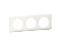Legrand 66633 Celiane2 Рамка 3 поста, белый глянец