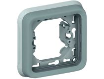 Legrand 69681 Plexo Рамка 1 пост серая + суппорт