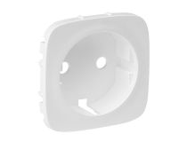 Legrand 755205 Valena ALLURE. Лицевая панель розетки 2К+З. Белая