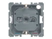 Legrand 67153 Celiane Розетка 2К+З с безвинтовыми зажимами, немецкий стандарт