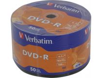 DVD-R Disc Verbatim  4.7Gb 16x  уп. 50 шт  43788 