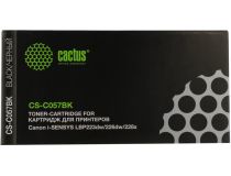 Картридж Cactus CS-C057BK для Canon LBP223/226/227/228x, MF443/445/446/448/449