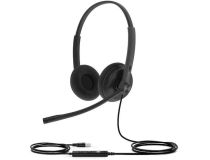Гарнитура проводная Yealink UH34 Lite Dual Teams черный