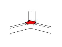 Legrand 010765 105*50 Отвод угловой