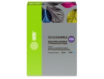 Картридж струйный Cactus CS-LC3239XLC голубой (52мл) для Brother HL-J6000DW/J6100DW