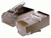 TWT TWT-PL45/S-8P8C-6A RJ-45 Коннектор экранированный Кат.6A (уп-ка 100шт)
