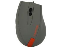 CANYON Optical Mouse CNE-CMS11DG Gray-Red  (RTL) USB 3btn+Roll
