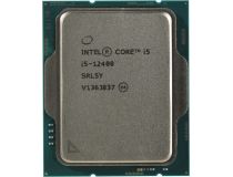 CPU Intel Core i5-12400 BOX 2.5 GHz/6PC/SVGA UHD Graphics 730/7.5+18Mb/117W/16 GT/s LGA1700
