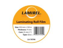 Fellowes LA-78790 Глянцевая рулонная пленка Lamirel 350мм/100м/75мкм/1 (25мм) , шт
