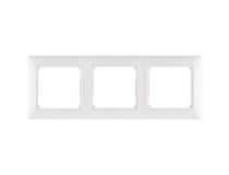 Legrand 694242 VALENA Рамка 3 поста горизонтальная белая (694242)