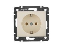 Legrand 695612 VALENA Розетка в рамку с заземлением слоновая кость (695612)