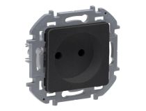 Legrand 673713 Розетка 2К 16 А 250 В~ INSPIRIA антрацит (673713)