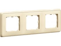 Legrand 773753 CARIVA Рамка 3 поста бежевая (773753)