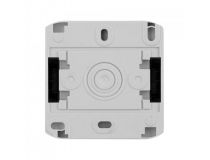 Legrand 782332 Quteo Выключатель двухклавишный наружный IP44 серый 10А (782332)