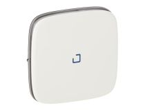Legrand 755085 Valena allure Лицевая панель выключателя с индикацией, белый (755085)