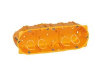 Legrand 080053 Batibox Коробка установочная 50мм ГИПРОК 3 поста (080053)