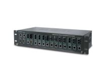 PLANET MC-1500R48 15-slot 19 Media Converter Chassis with Redundant Power Option