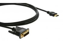 Переходной кабель [97-0201035] Kramer Electronics [C-HM/DM-35] HDMI-DVI (Вилка - Вилка) 10.6 м