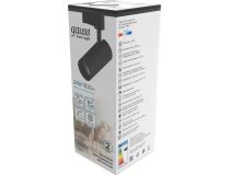GAUSS TR071 Светильник трековый однофазный ДПО LED-24 Вт 1830 Лм 4000K IP20 черный 65х210 мм цилиндр угол 24 грд