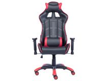 EVERPROF Lotus S10 экокожа чёрный с красным