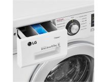 LG F1296HDS1 Стиральная машина (7 кг, фронтальная, узкая, 1200 об/мин, инверторная, прямой привод, пар)