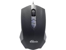 Ritmix Optical Mouse ROM-202 Grey  (RTL) USB 3btn+Roll