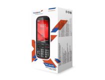 Texet TM-B409 Black-Red (QuadBand, 3.5 480x320, GSM+BT, microSD, 0.08Mpx, 129г)