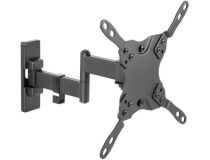 ULTRAMOUNTS UM866B  Наклонно-поворотный кронштейн (VESA75/200,13-43 , 20кг)