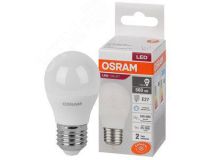 LEDVANCE 4058075579866 Лампа светодиодная LED 7 Вт E27 6500К 560Лм шарик 220 В (замена 60Вт) OSRAM (4058075579866)